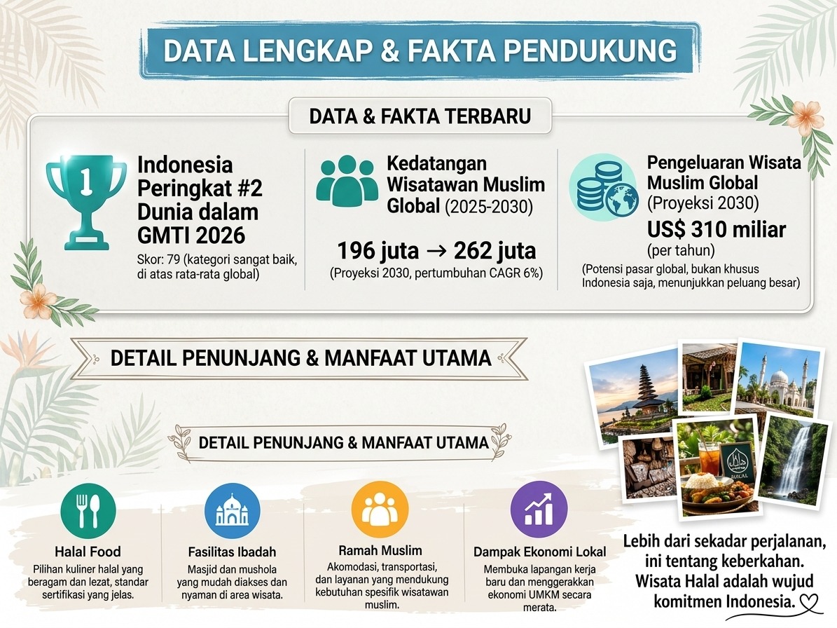 Wisata Halal di Indonesia: Potensi, Pendapatan, dan Masa Depannya