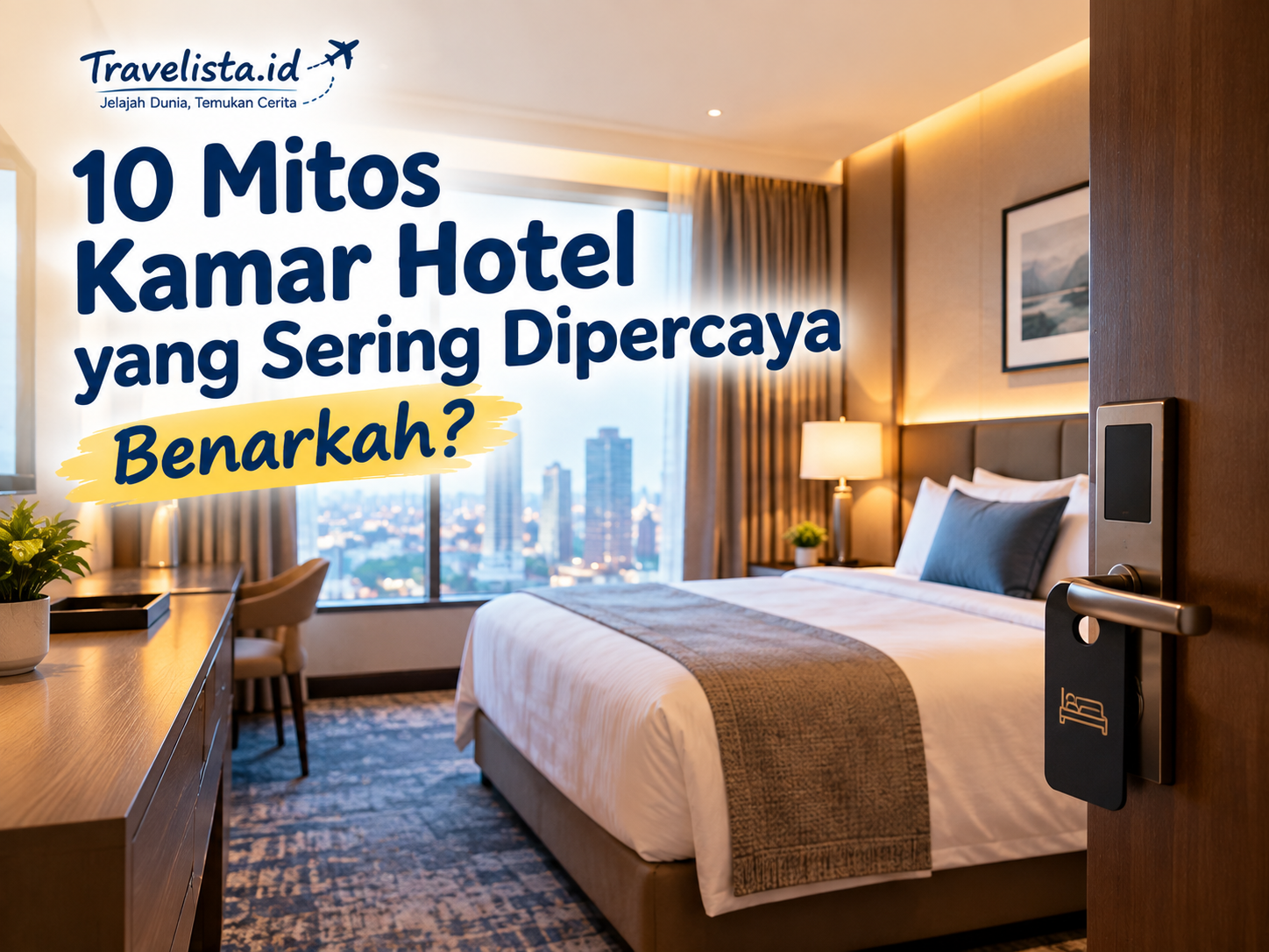 10 Mitos Kamar Hotel yang Sering Dipercaya, Benarkah?