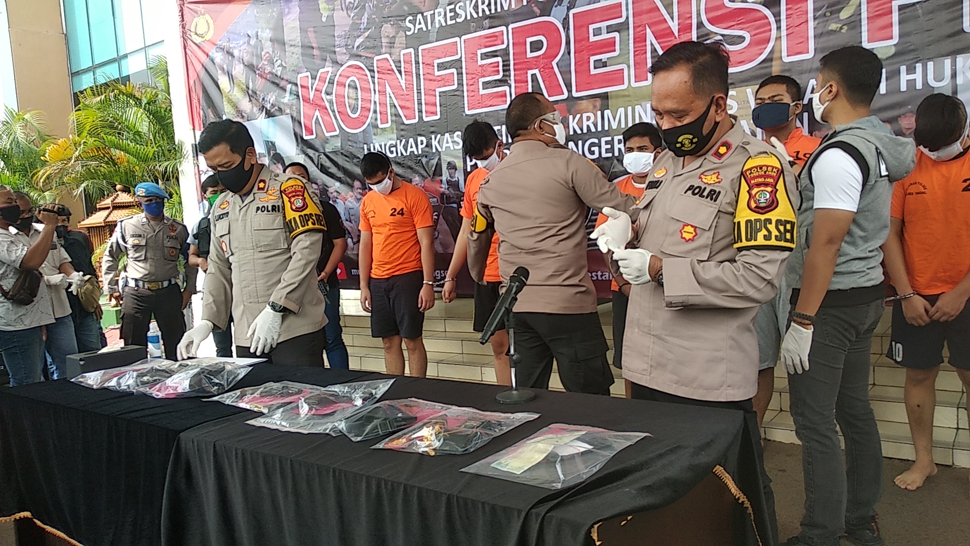 Mengaku Polisi, 5 Lima Remaja di Tangsel Ditangkap