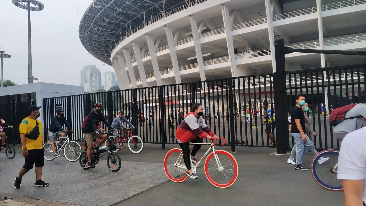 PSBB Transisi, Ini Kondisi GBK Sekarang
