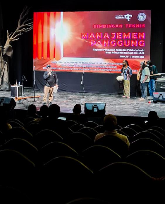 Kemenparekraf Dorong Pelaku Ekraf Pahami Manajemen Panggung