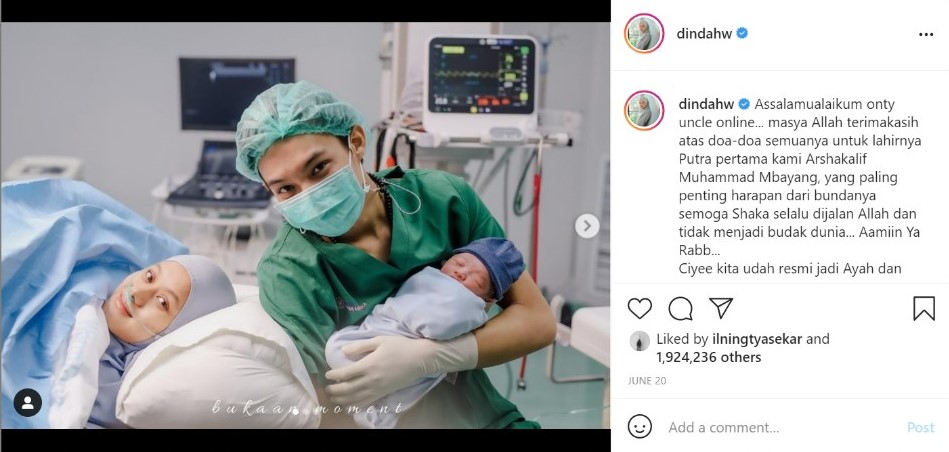Dinda Hauw Yang Siap Begadang Demi Urus Anak Pertamanya, Dikomentari oleh Puput