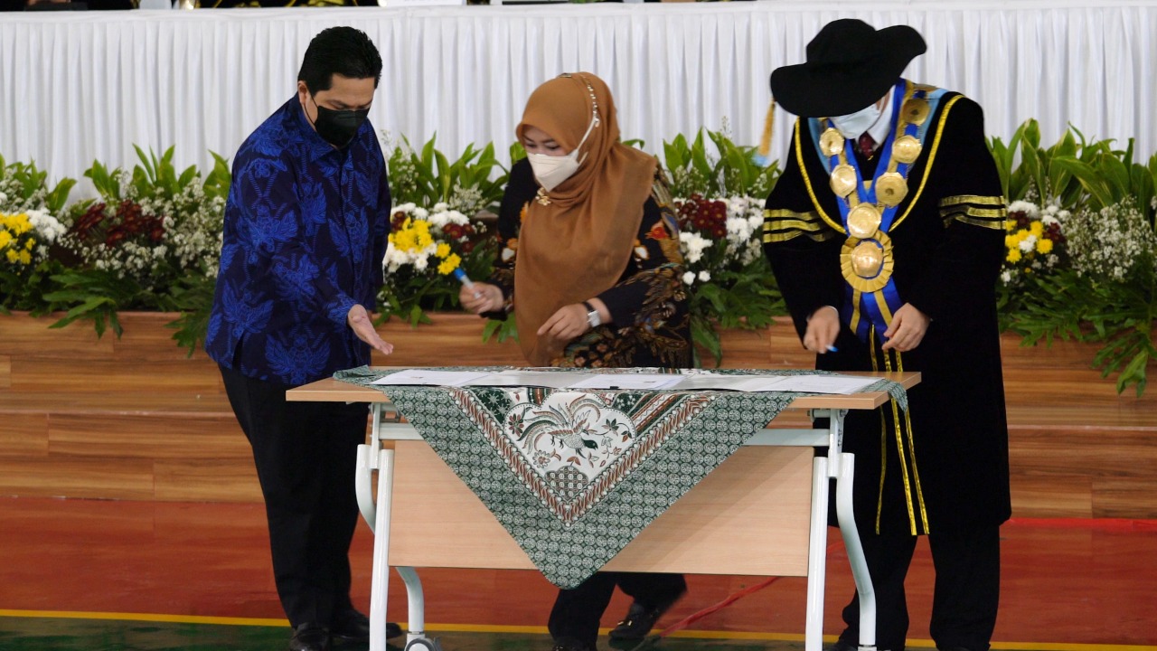 Wujudkan Program Merdeka Belajar, Menteri BUMN Rencanakan Bangun Training Center Anak Muda