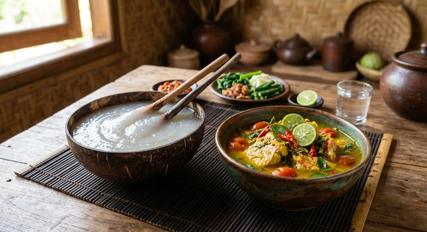 Papeda ikan kuning