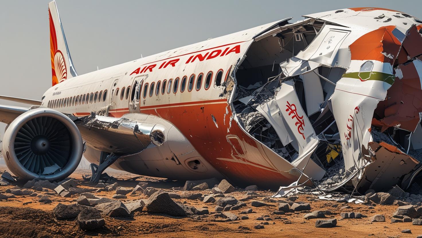 Fakta Mengejutkan Jatuhnya Pesawat Air India