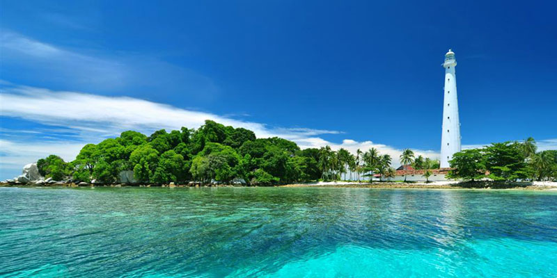 Pulau Lengkuas Belitung yang mempesona dengan berbagai sejarahnya
