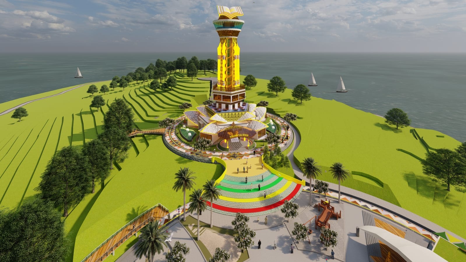 Tugu Pulau Penyengat Riau