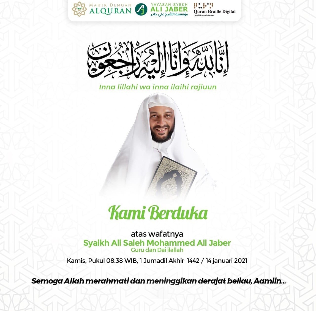 Meninggal Dunia, Ini Profil Pendidikan Hingga Kasus Penusukan Syekh Ali Jaber